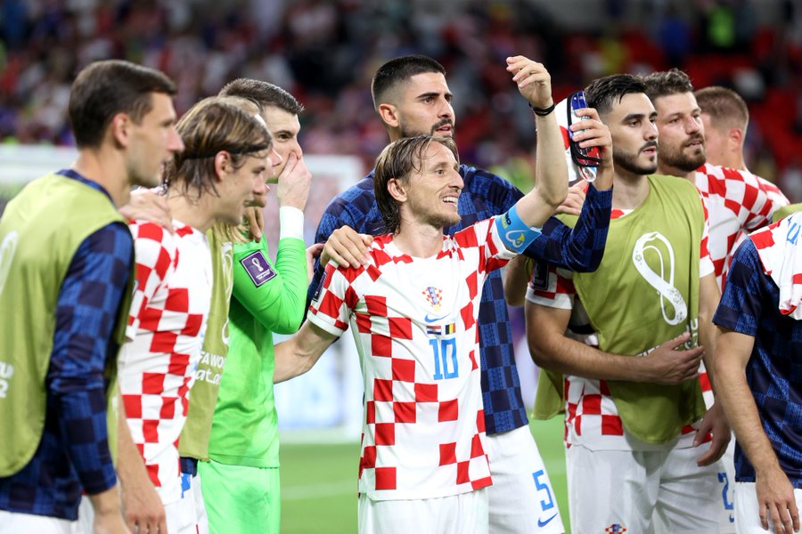 Luka Modrić blir idolet til alle spillere i Kroatia